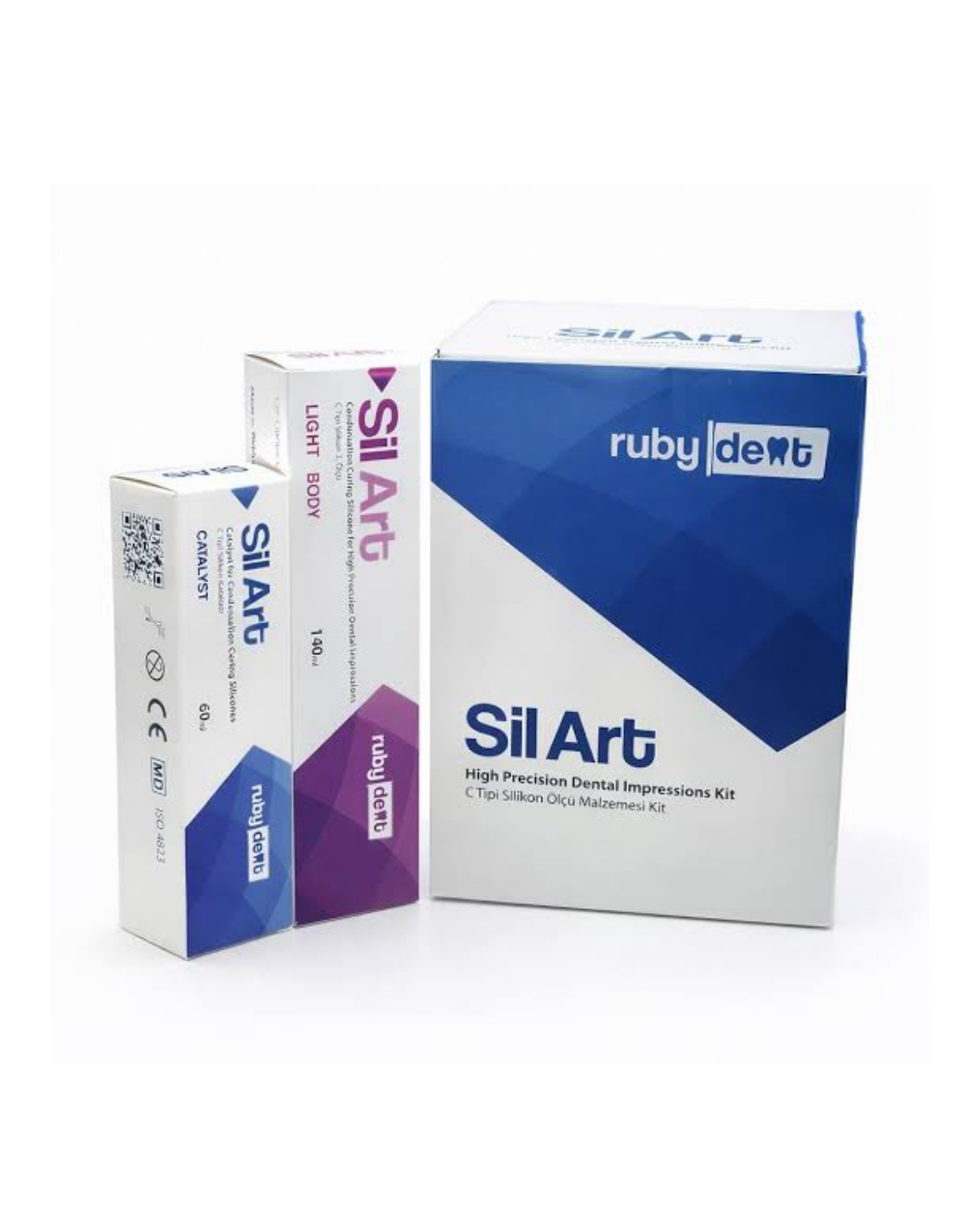 Ruby Silart C-Tipi Silikon Ölçü Takımı Büyük BoyRUBYRUBY C TİPİ SİLİKON TAKIMI