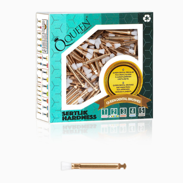 Şeffaf yumusak polisaj fırçası 3mm. (Sertlik:2) 