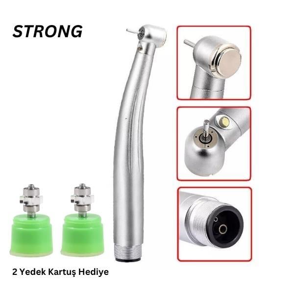 Strong Işıklı Aeratör -2 Yedek Kartuşlu