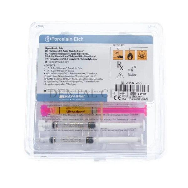 Ultradent Porselen Asit ve Silan Kiti 4lü Paket