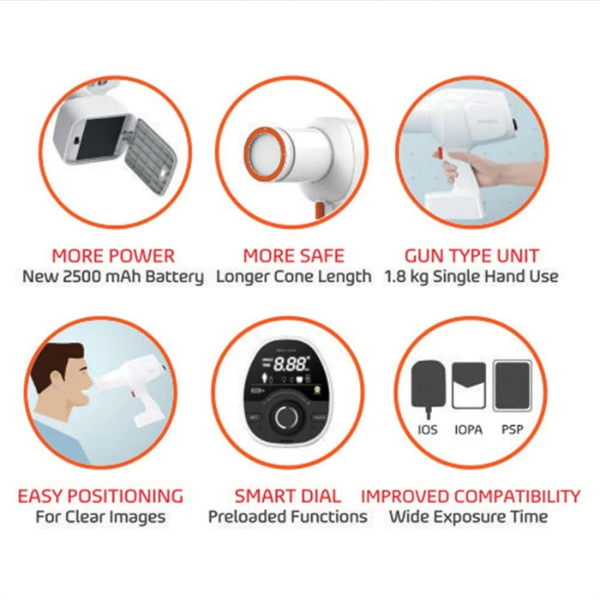 Vatech EzRAY Air Portatif Röntgen Cihazı