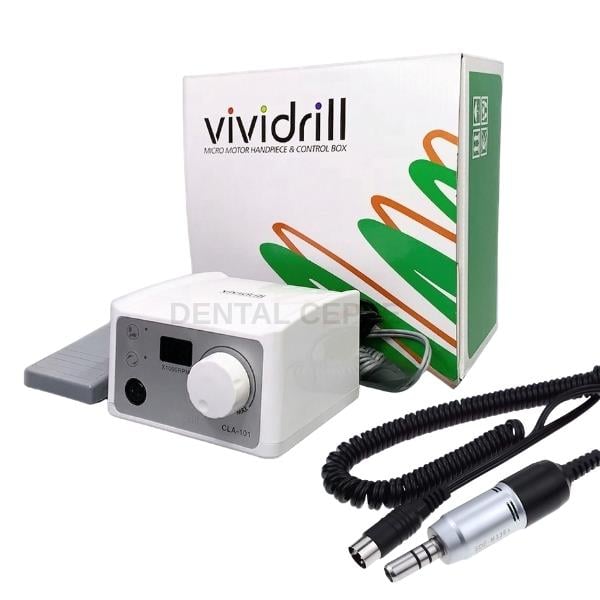 Vividrill 35 bin Devir Dijital Ekranlı Mikromotor-Öğrenci TipiVİVİDRİLVİVİDRİL, Vividrill 35 bin Devir Dijital Ekranlı Mikromotor-Öğrenci Tipi, DENTAL CEPTE