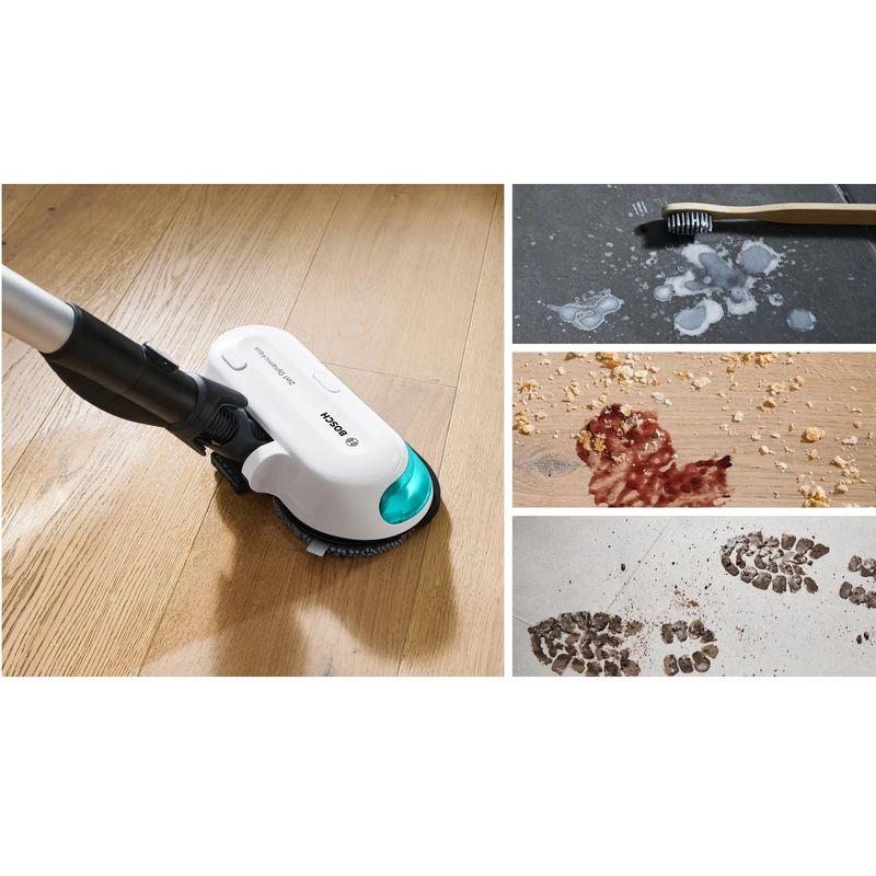 Bosch BCS71HYG1 ProHygienic Aqua Beyaz Islak Kuru Dikey Şarjlı Süpürge