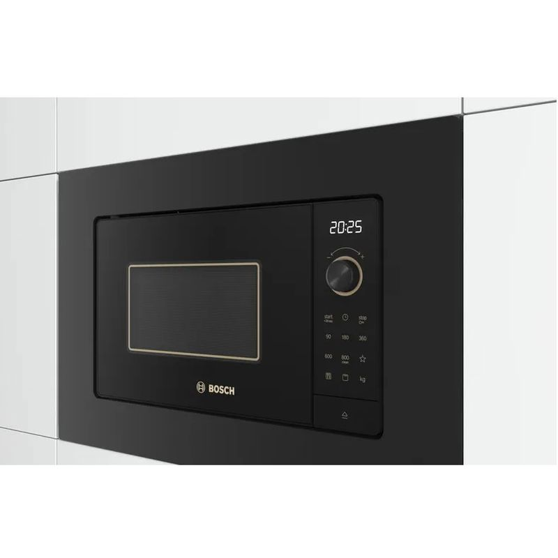 Bosch BEL623MY3 20 Lt Siyah Ankastre Mikrodalga Fırın