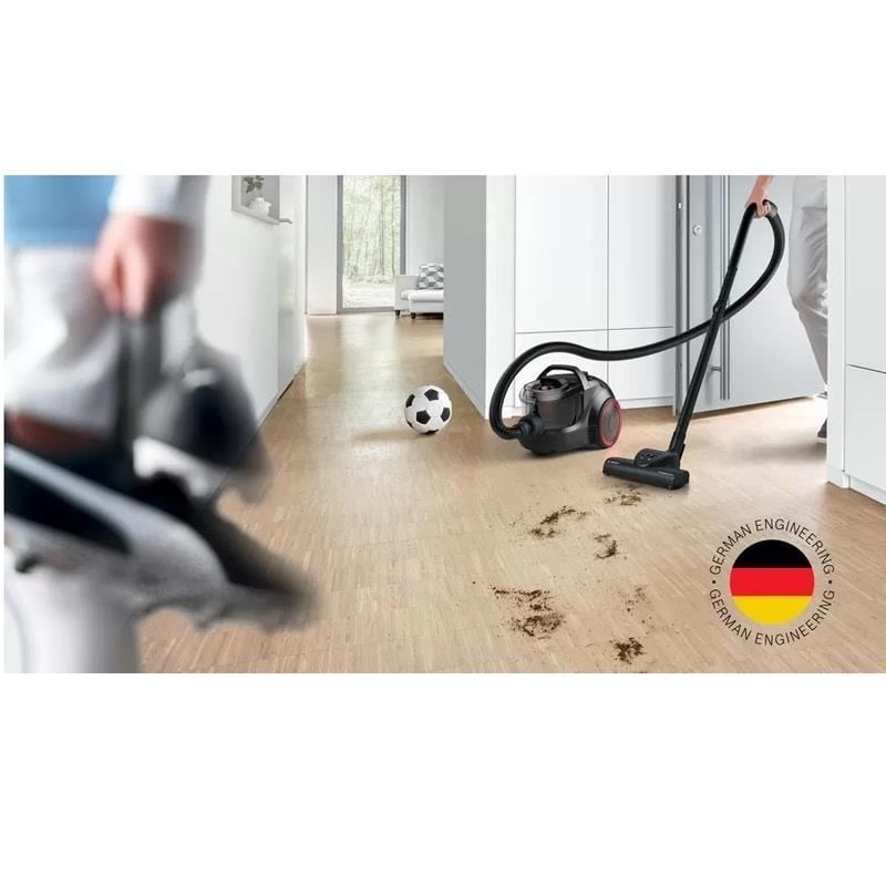 Bosch BGC21POW1 Toz Torbasız Siyah Elektrikli Süpürge