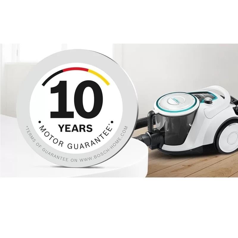 Bosch BGS41HYG1 Pro Hygienic Toz Torbasız Beyaz Elektrikli Süpürge