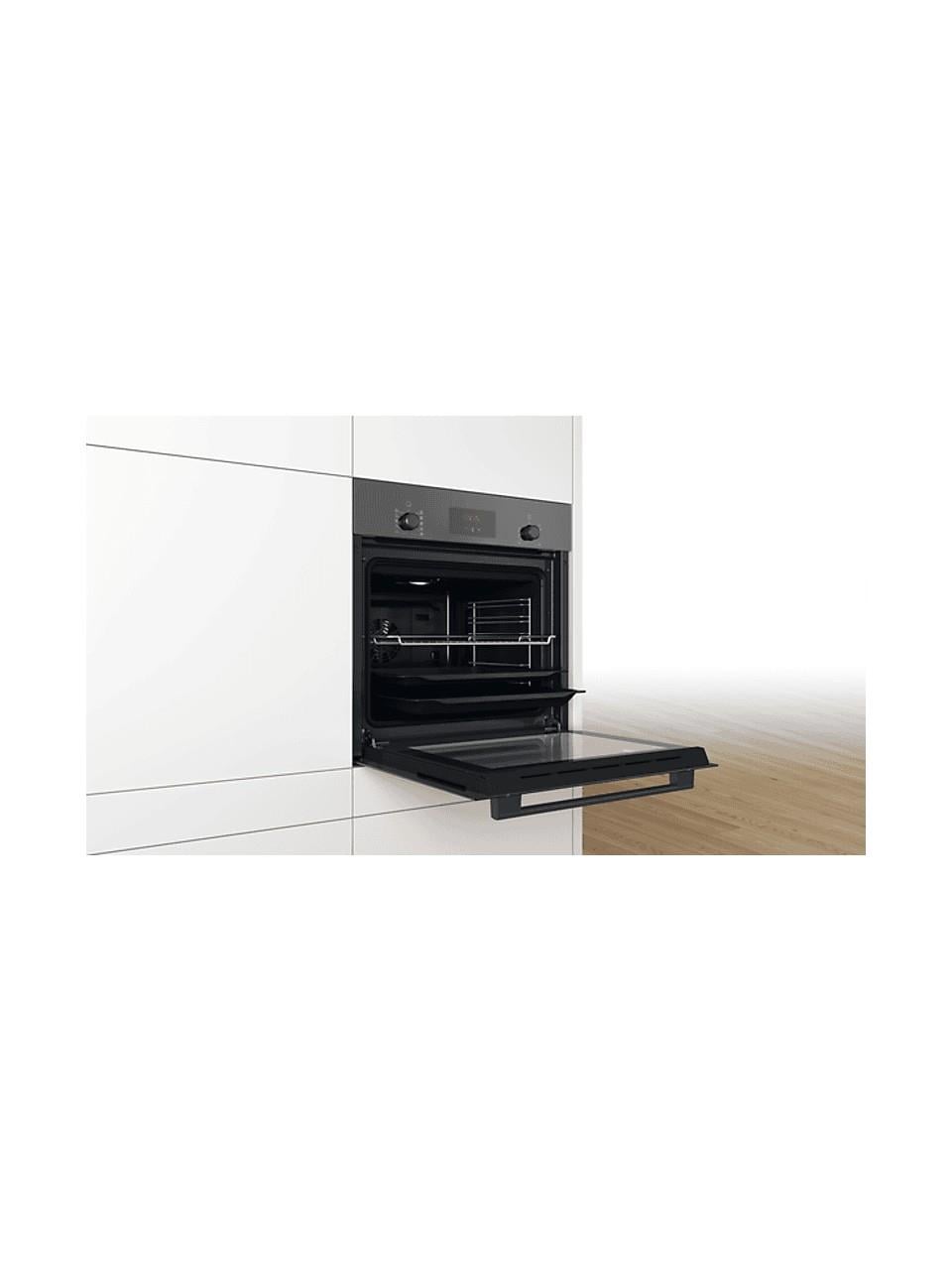 Bosch HBF512BH1T Antrasit Gri 66 lt Ankastre Fırın
