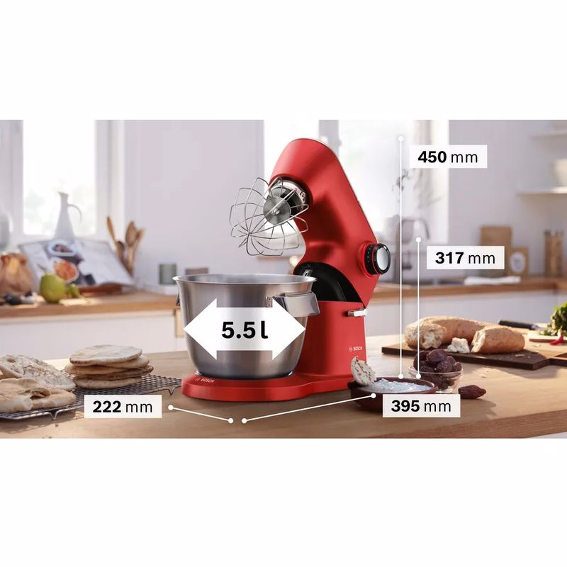 Bosch MUM9A66R00 1600 W 5,5 Lt Mutfak Şefi