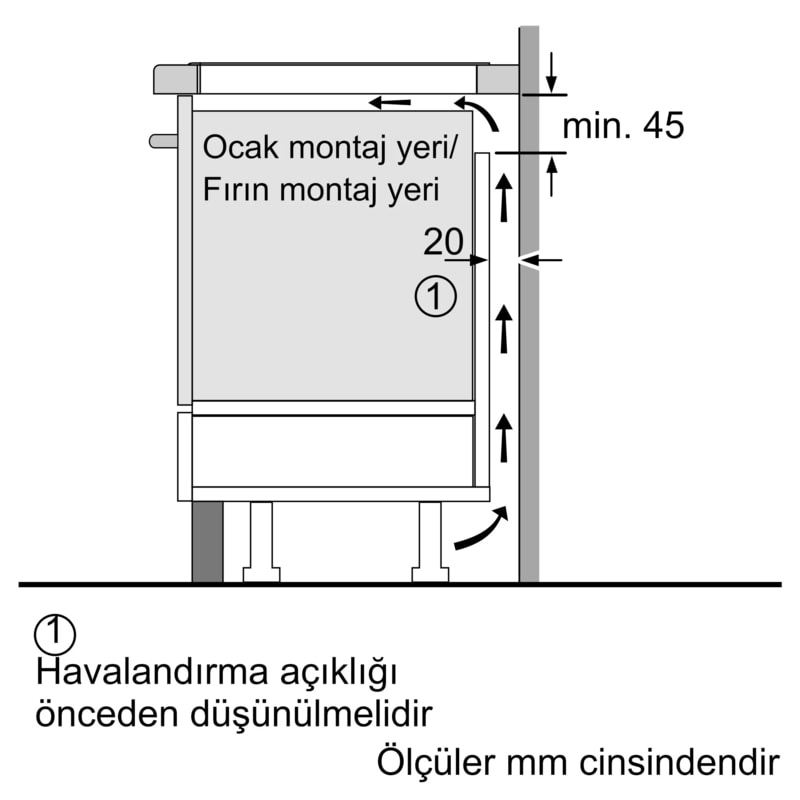 Bosch PUG61KAA5E İndüksiyonlu Siyah Ankastre Ocak