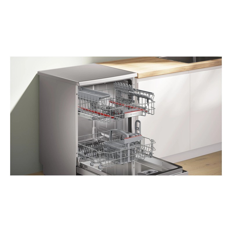 Bosch SMP6EKI60T 6 Programlı 13 Kişilik Inox Bulaşık Makinesi