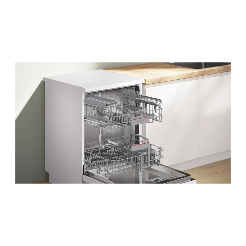Bosch SMS4EKW63T 6 Programlı 13 Kişilik Beyaz Bulaşık Makinesi