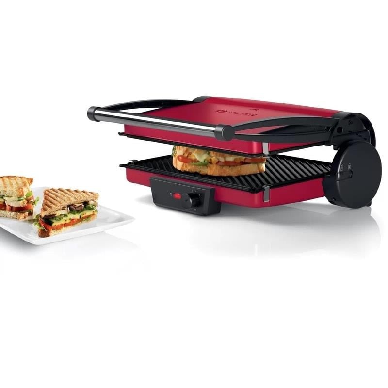 Bosch TCG4104 Kırmızı Tost Makinesi