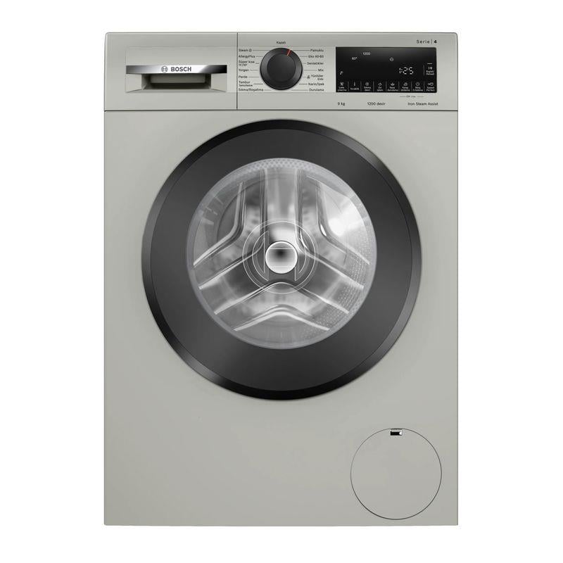 Bosch WGA242ZXTR 9 Kg 1200 Devir Gümüş Çamaşır Makinesi