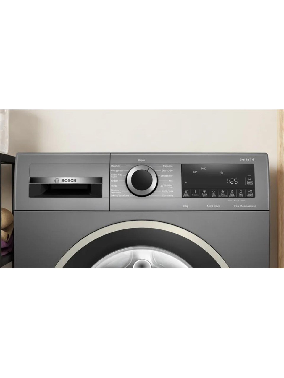 Bosch WGA244ZRTR 9 kg 1400 Devir Çamaşır Makinesi