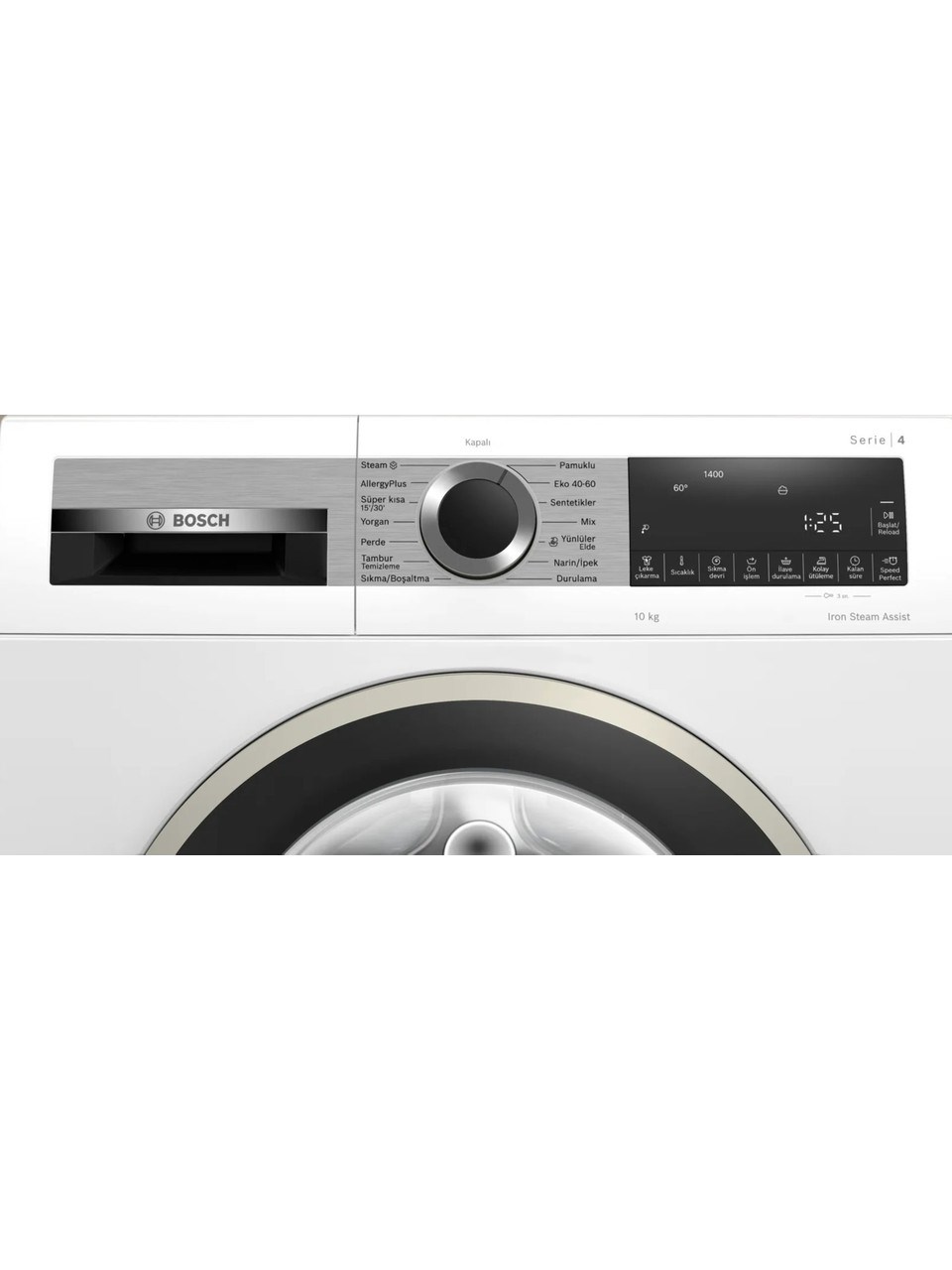 Bosch WGA254Z0TR Serie 4 Çamaşır Makinesi 10 kg 1400 Devir