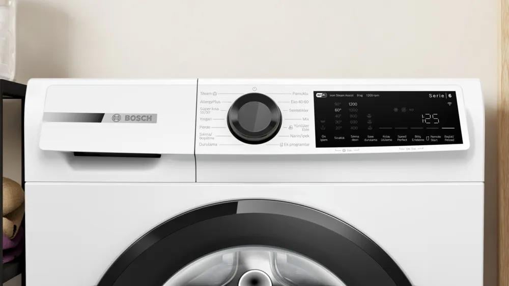Bosch WGK244Z0TR 1400 Devir 9 kg Çamaşır Makinesi
