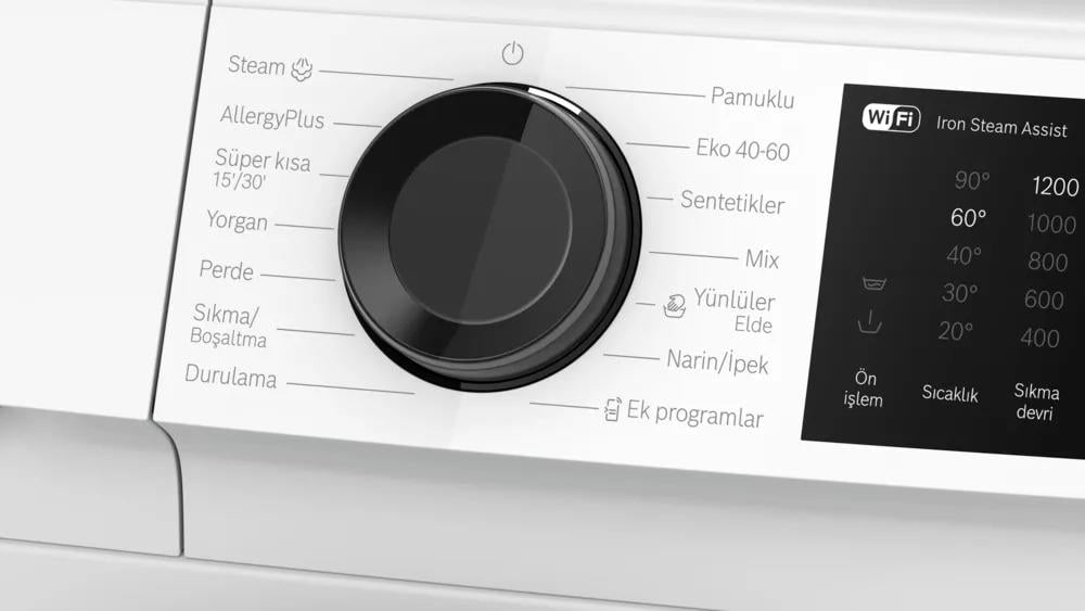 Bosch WGK244Z0TR 1400 Devir 9 kg Çamaşır Makinesi