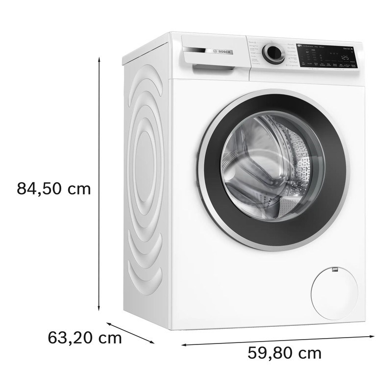 Bosch WGK252Z1TR 10 Kg 1200 Devir Beyaz Çamaşır Makinesi