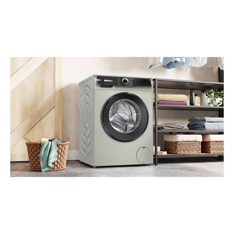 Bosch WGK252ZSTR 10 Kg 1200 Devir Gümüş Çamaşır Makinesi