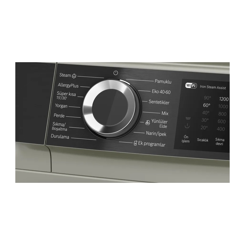 Bosch WGK252ZXTR 1200 Devir 10 kg Çamaşır Makinesi
