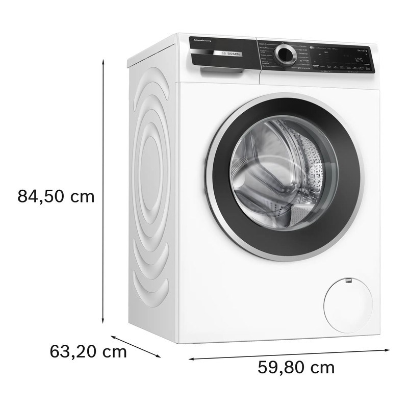 Bosch WGK254Y0TR 10 Kg 1400 Devir Beyaz Çamaşır Makinesi