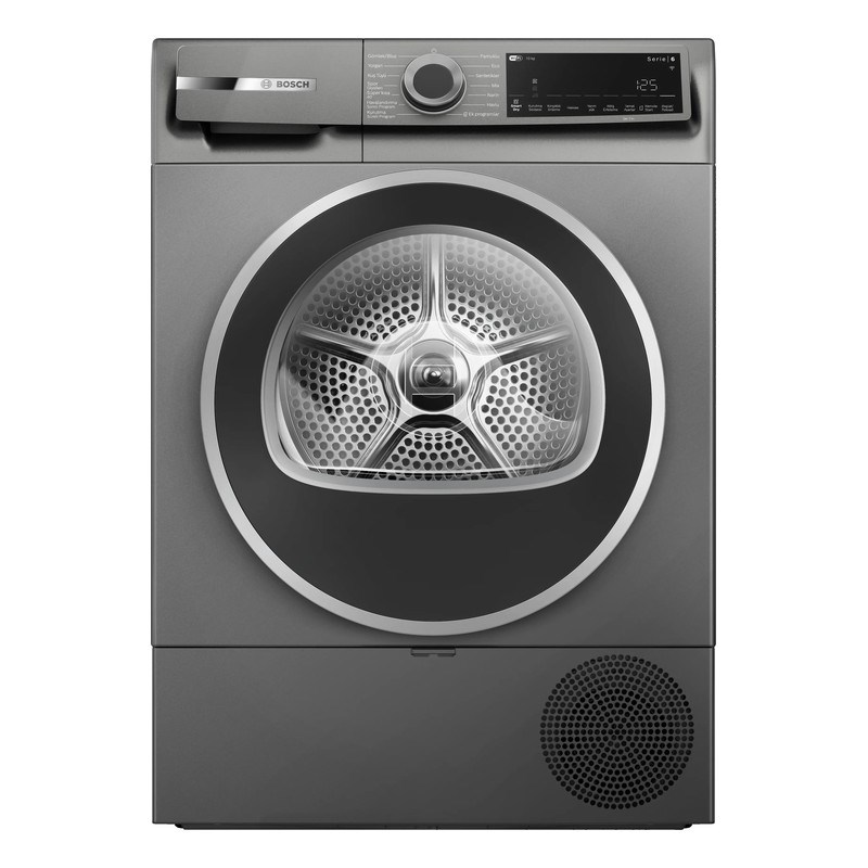 Bosch WQJ2520RTR 10 Kg Antrasit Çamaşır Kurutma Makinesi