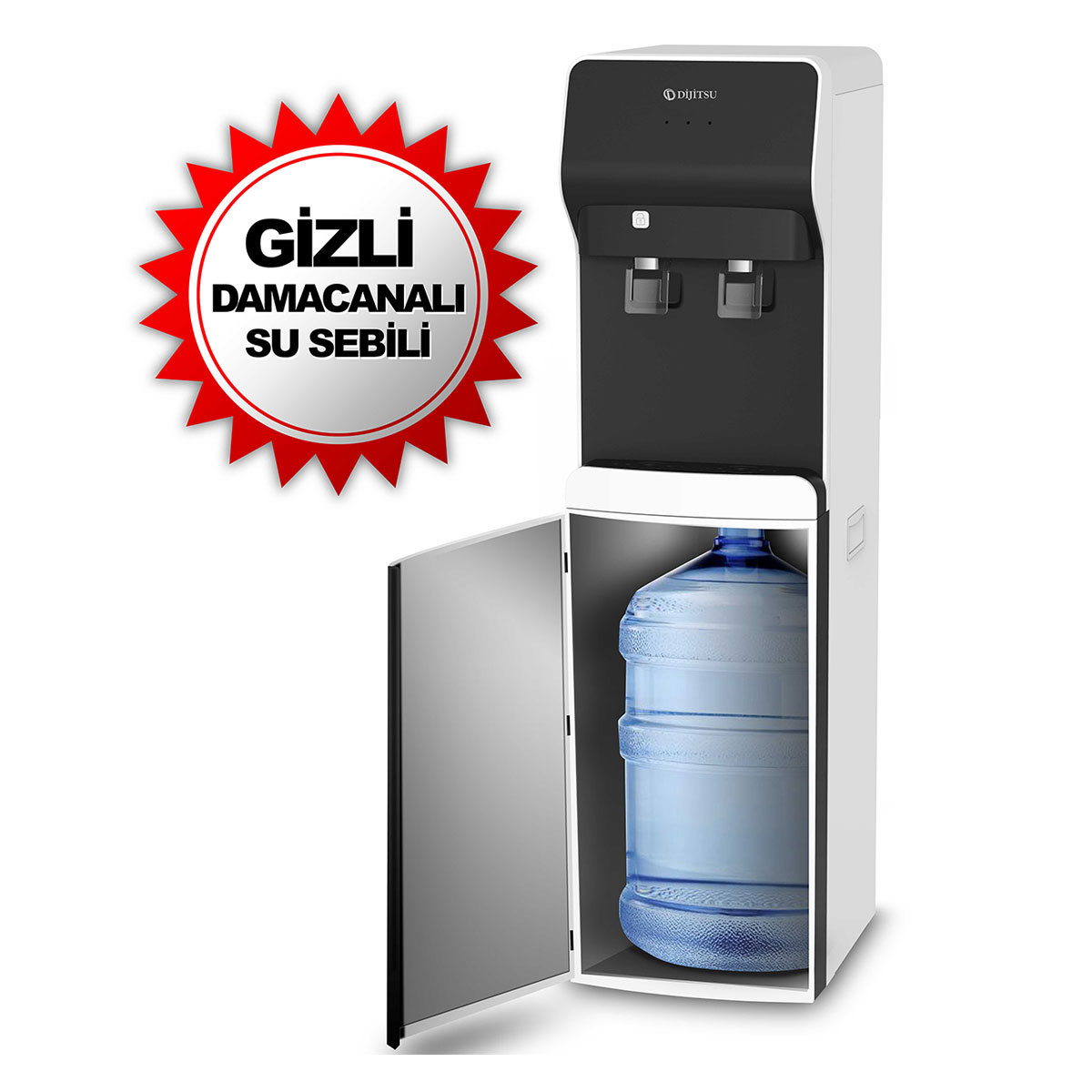 Dijitsu DJT 250 Amazon Gizli Damacanalı Su Sebili