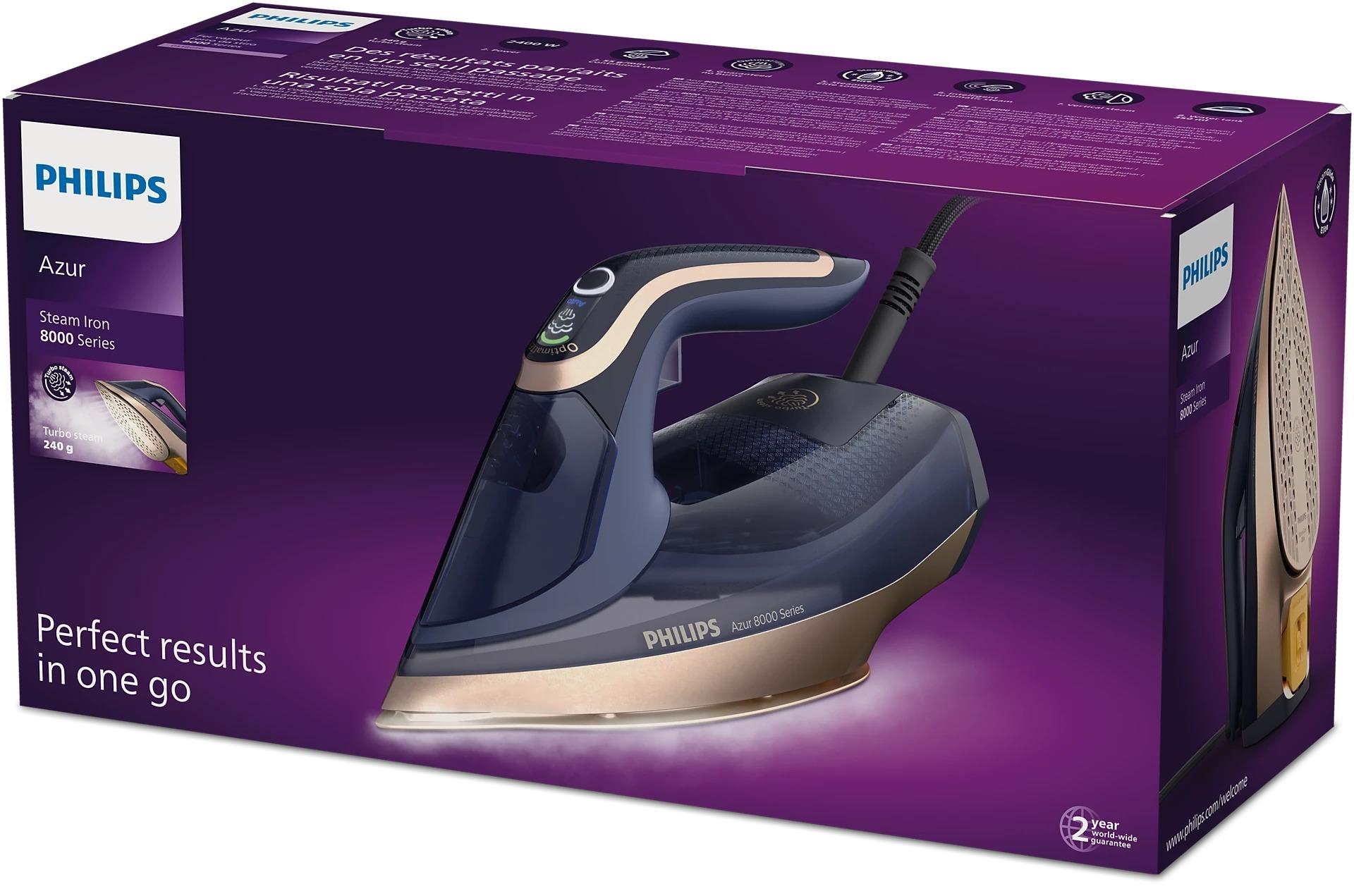 Philips Azur 8000 Serisi DST8050/20 3000 W Buharlı Ütü