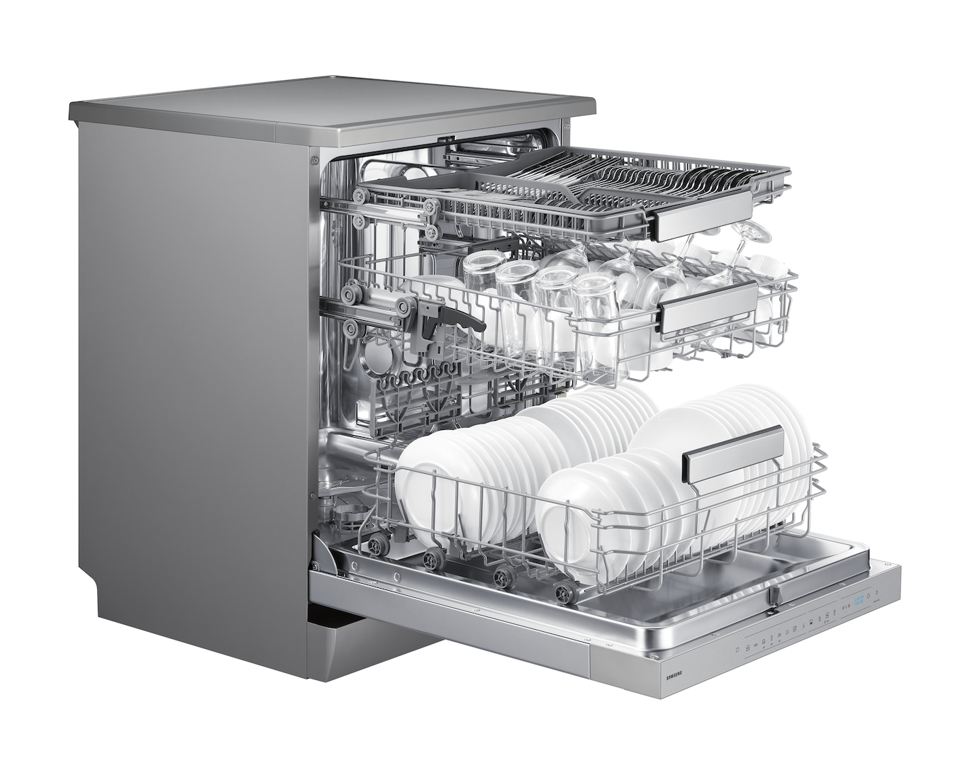 Samsung DW70H73YCFRTR 7+3 Programlı 14 Kişilik Inox Bulaşık Makinesi