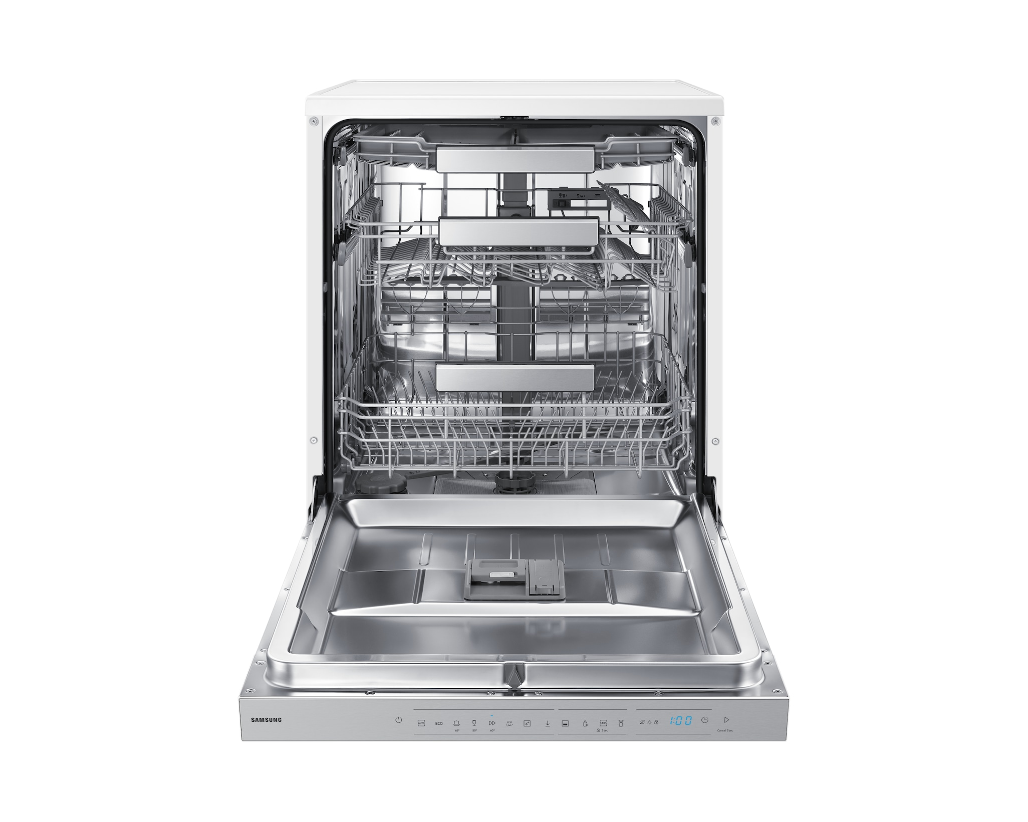 Samsung DW70H73YCFVTR 7+3 Programlı 14 Kişilik Beyaz Bulaşık Makinesi