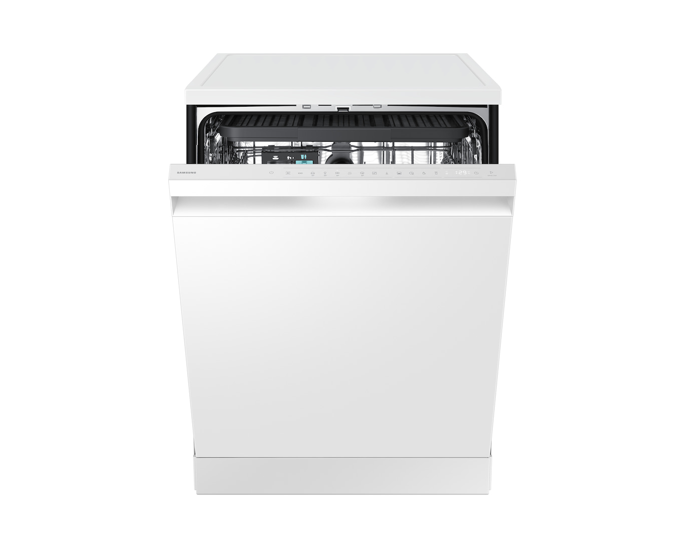 Samsung DW80H73YBFZTR 8 Programlı 14 Kişilik Yapay Zekalı Beyaz Bulaşık Makinesi