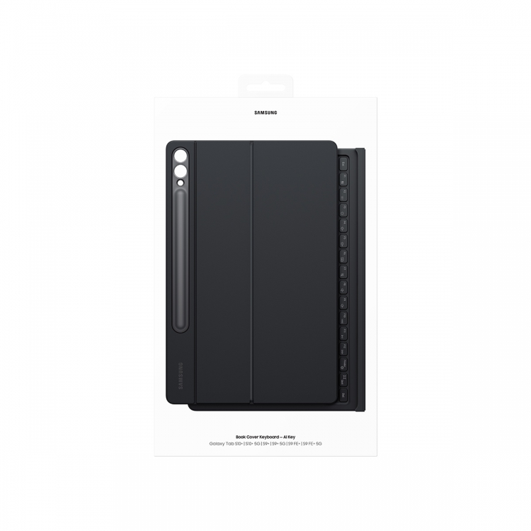 Samsung EF-DX925BBEGTR TAB S10/S9 Ultra Klavyeli Mousepadli Siyah Kılıf