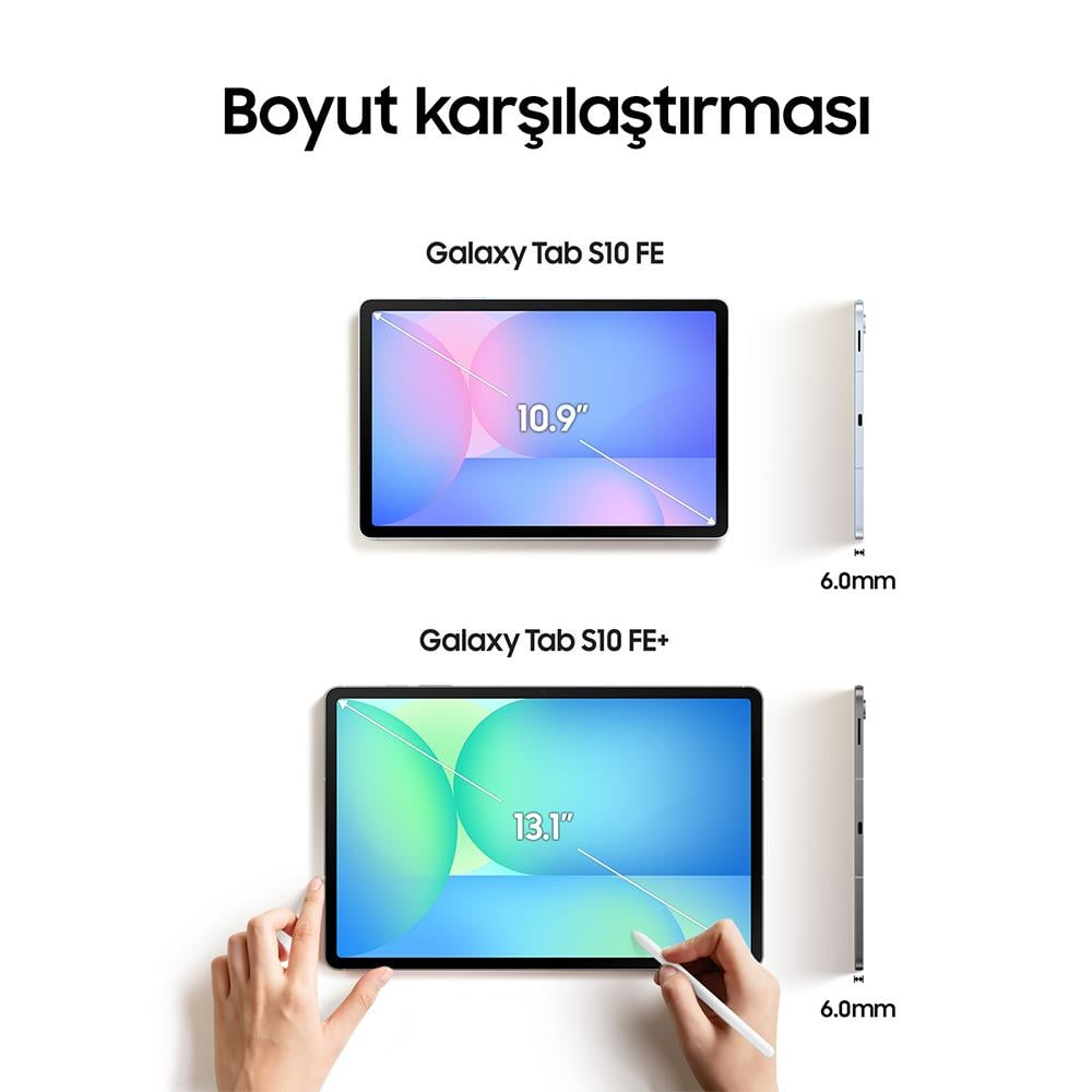 Samsung Galaxy Tab S10 Fe+ 256Gb 12GB-13.1''Android Tablet SM-X620NLBPTUR Mavi