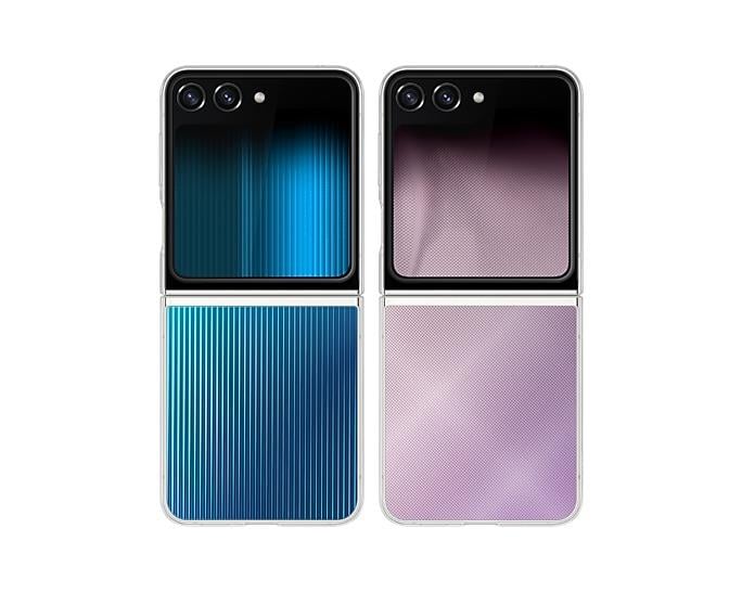 Samsung Galaxy Z Flip 5 Dinamik Tasarım Kılıf - Şeffaf