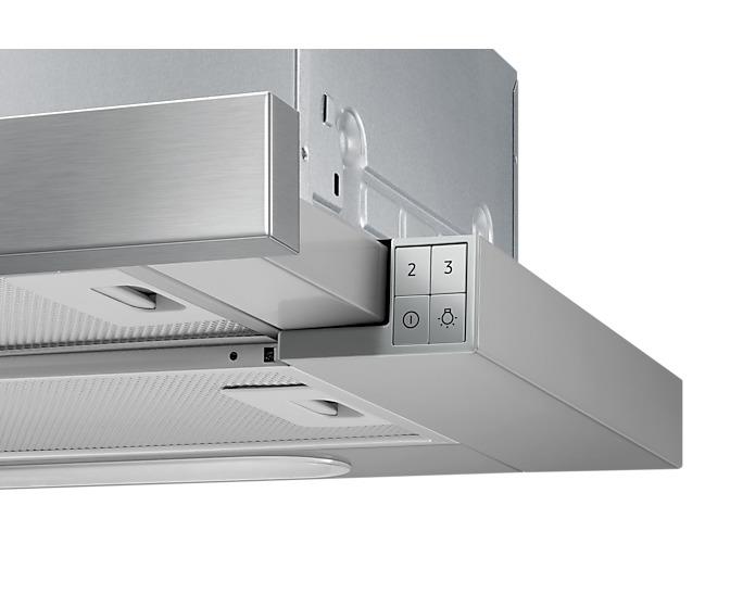 Samsung NK24M1030IS/UR 60 cm Sürgülü Inox Ankastre Aspiratör
