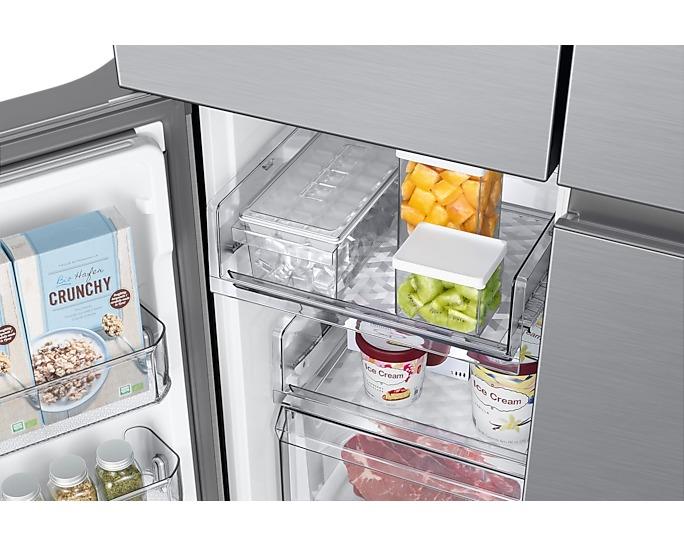 Samsung RF65DG90BESLTR Gardırop No Frost Inox Buzdolabı