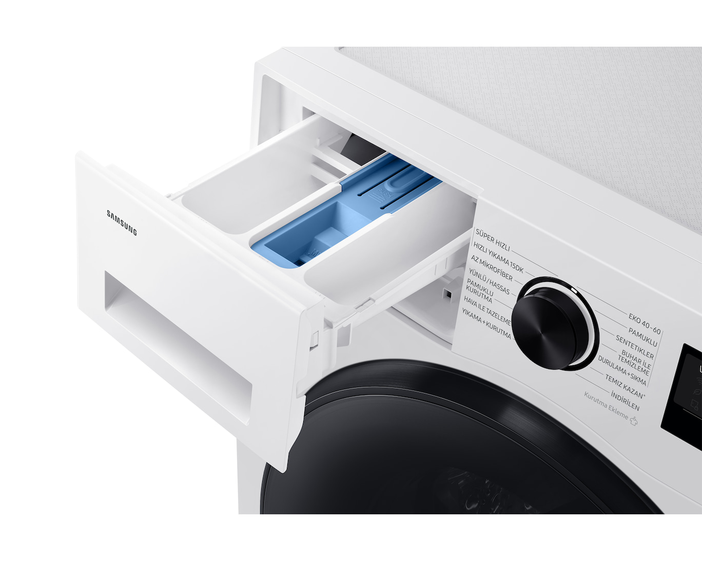Samsung WD90HG5U34BEAH 9 KG/6 KG Beyaz Kurutmalı Çamaşır Makinesi