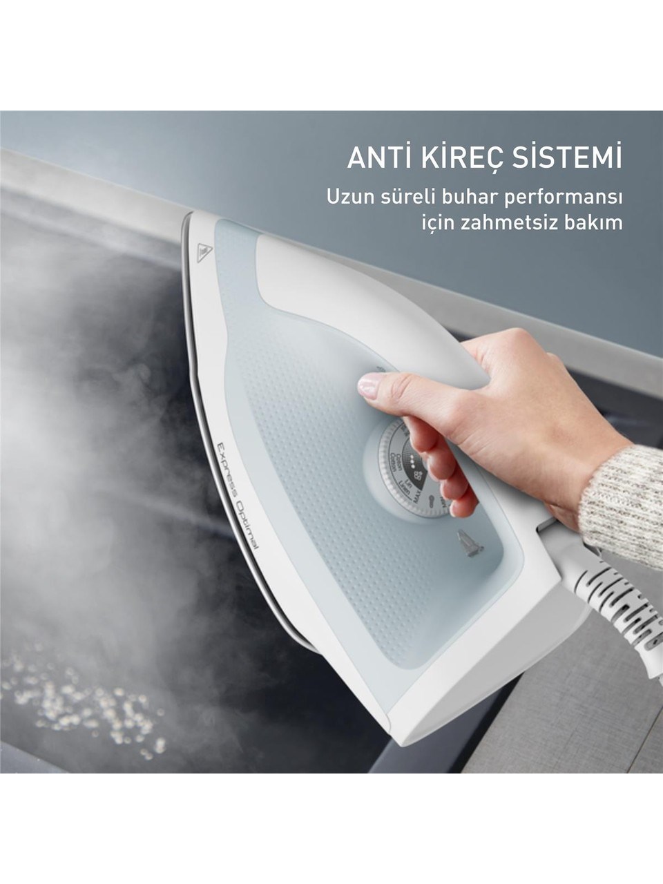 Tefal SV4210 Express Optimal 2200 W Buhar Kazanlı Ütü