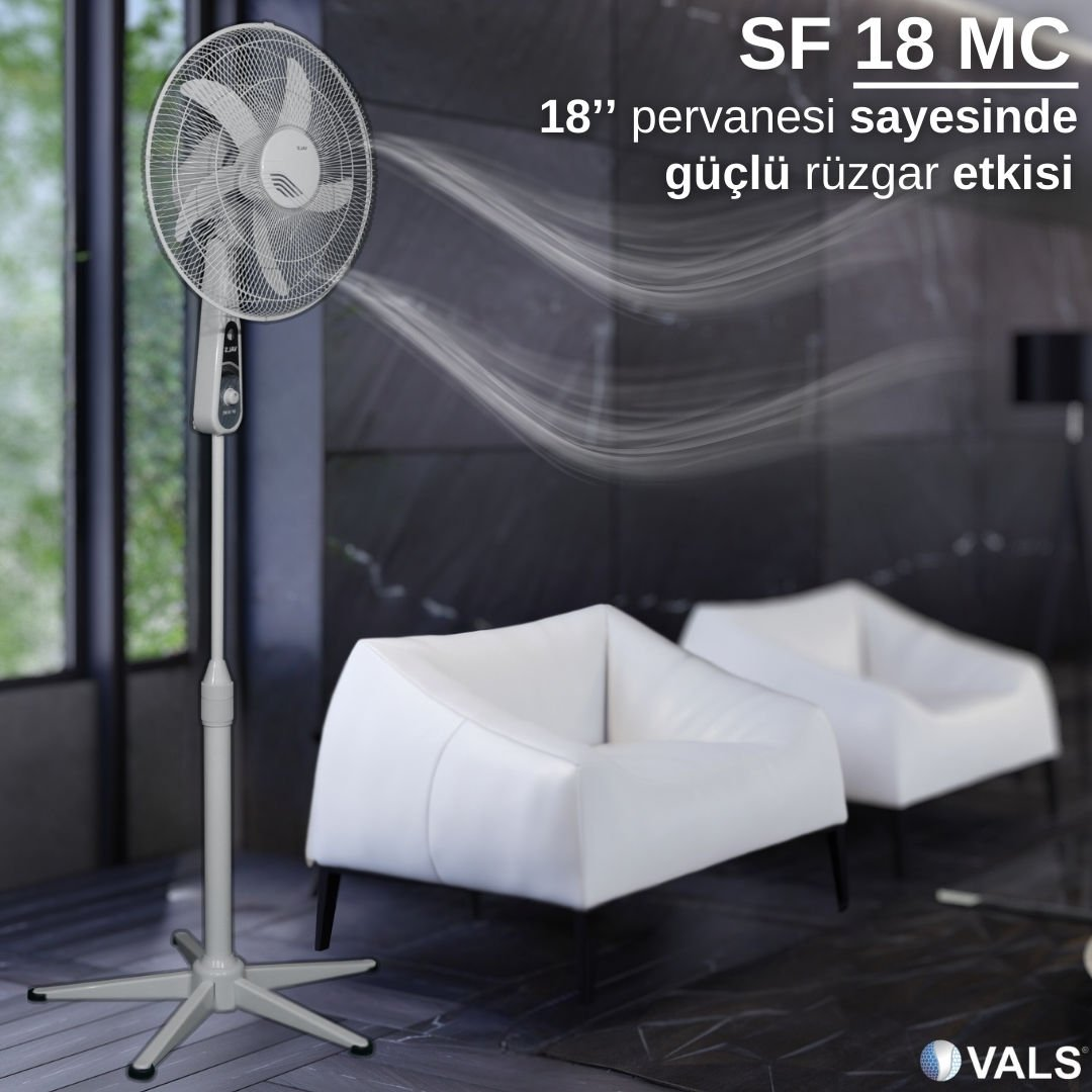 Vals SF 18 MC Ayaklı Vantilatör