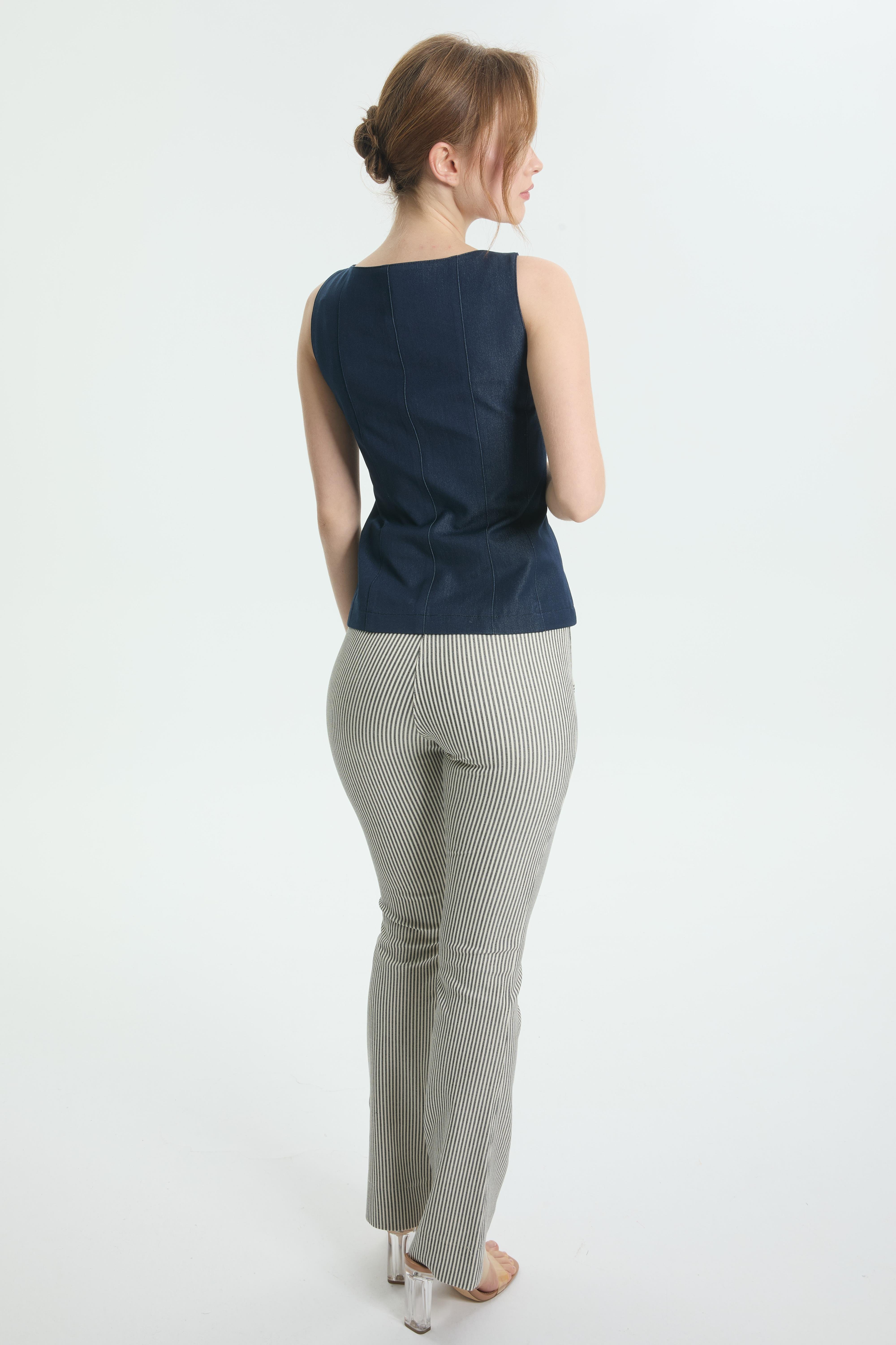 Mexi Denim Vest