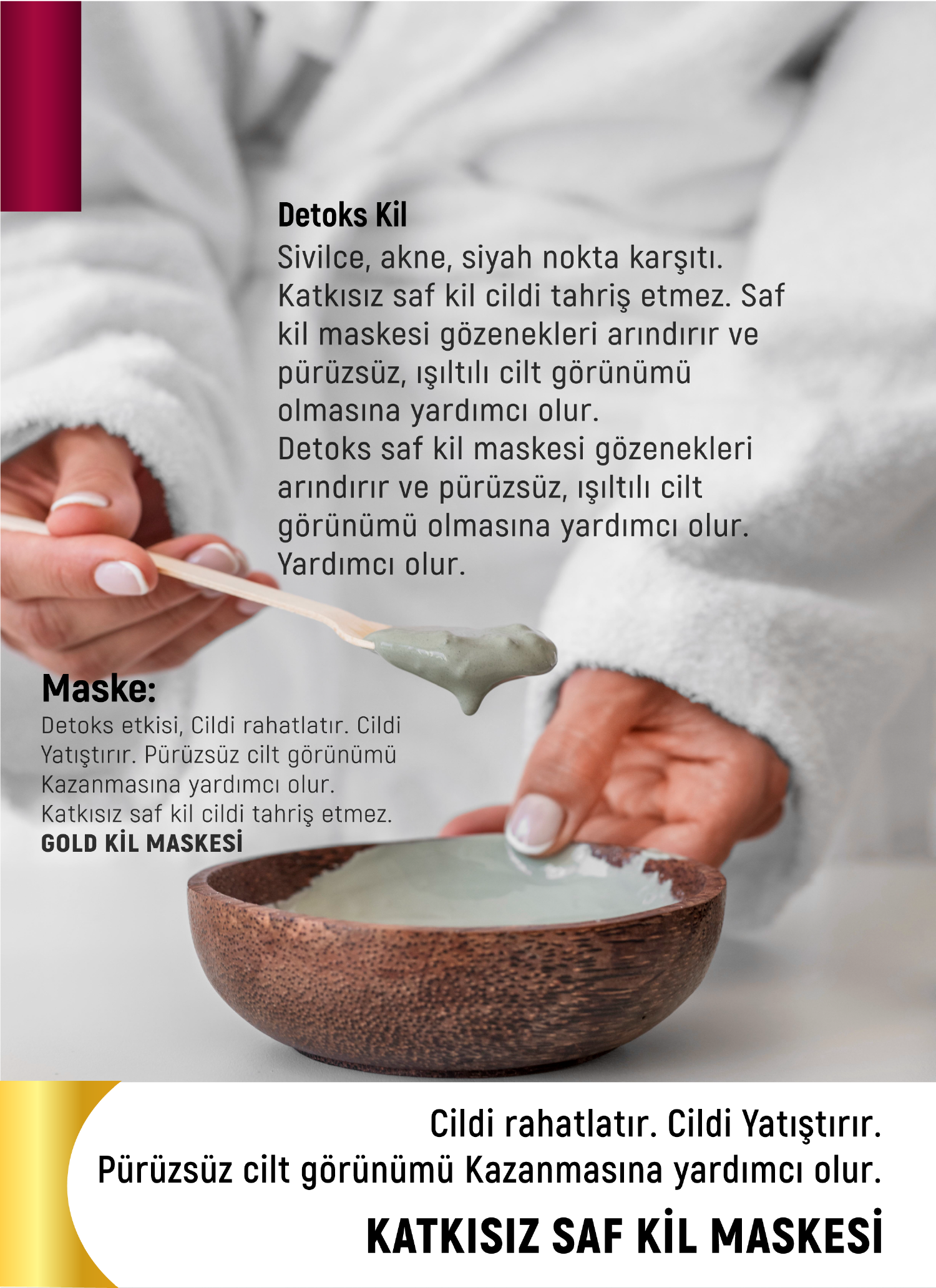  Gold Saf Kil Maskesi