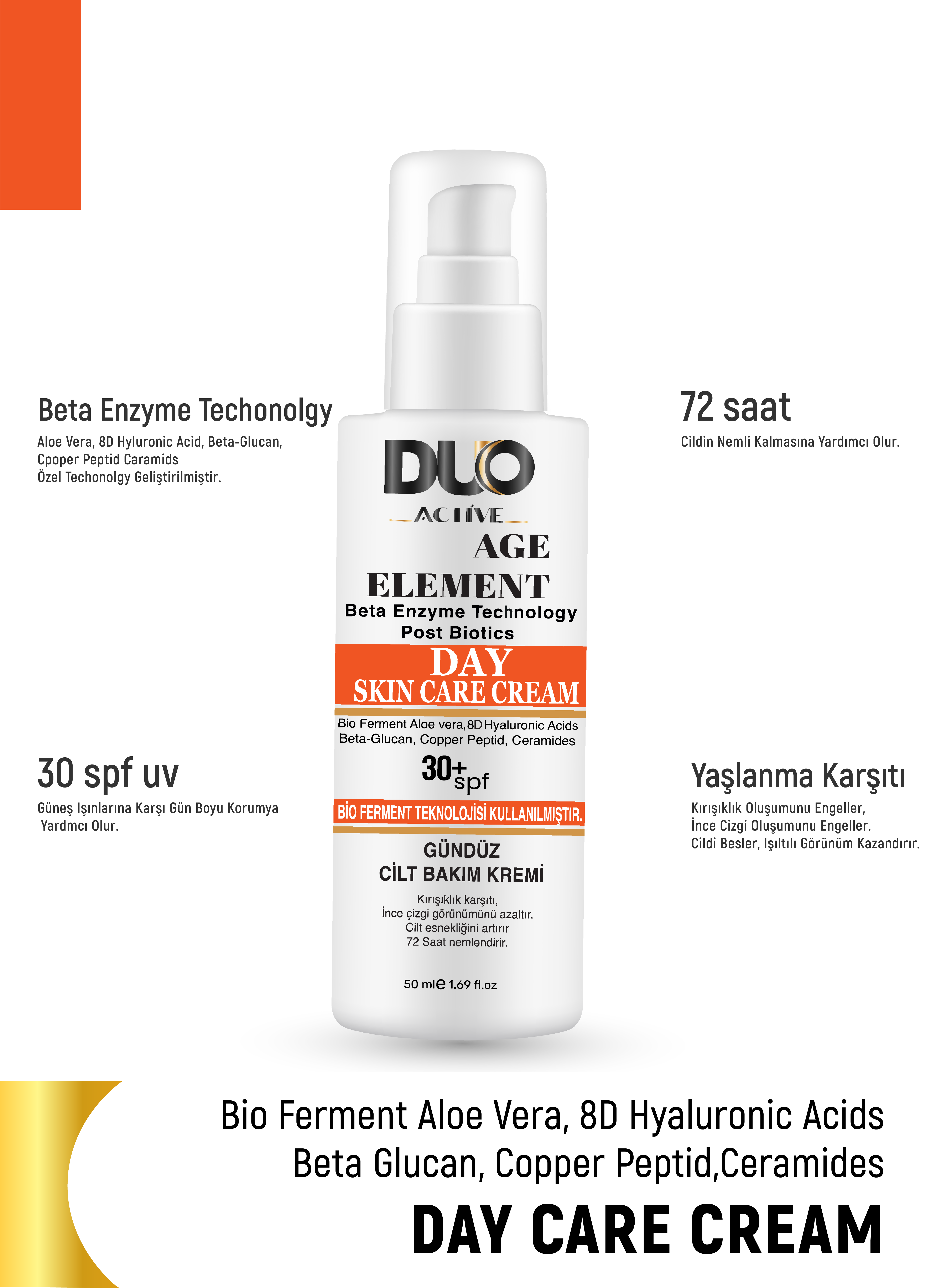 Age Element Yaş Uzmanı Anti-Aging Cilt Bakım Kremi Gündüz