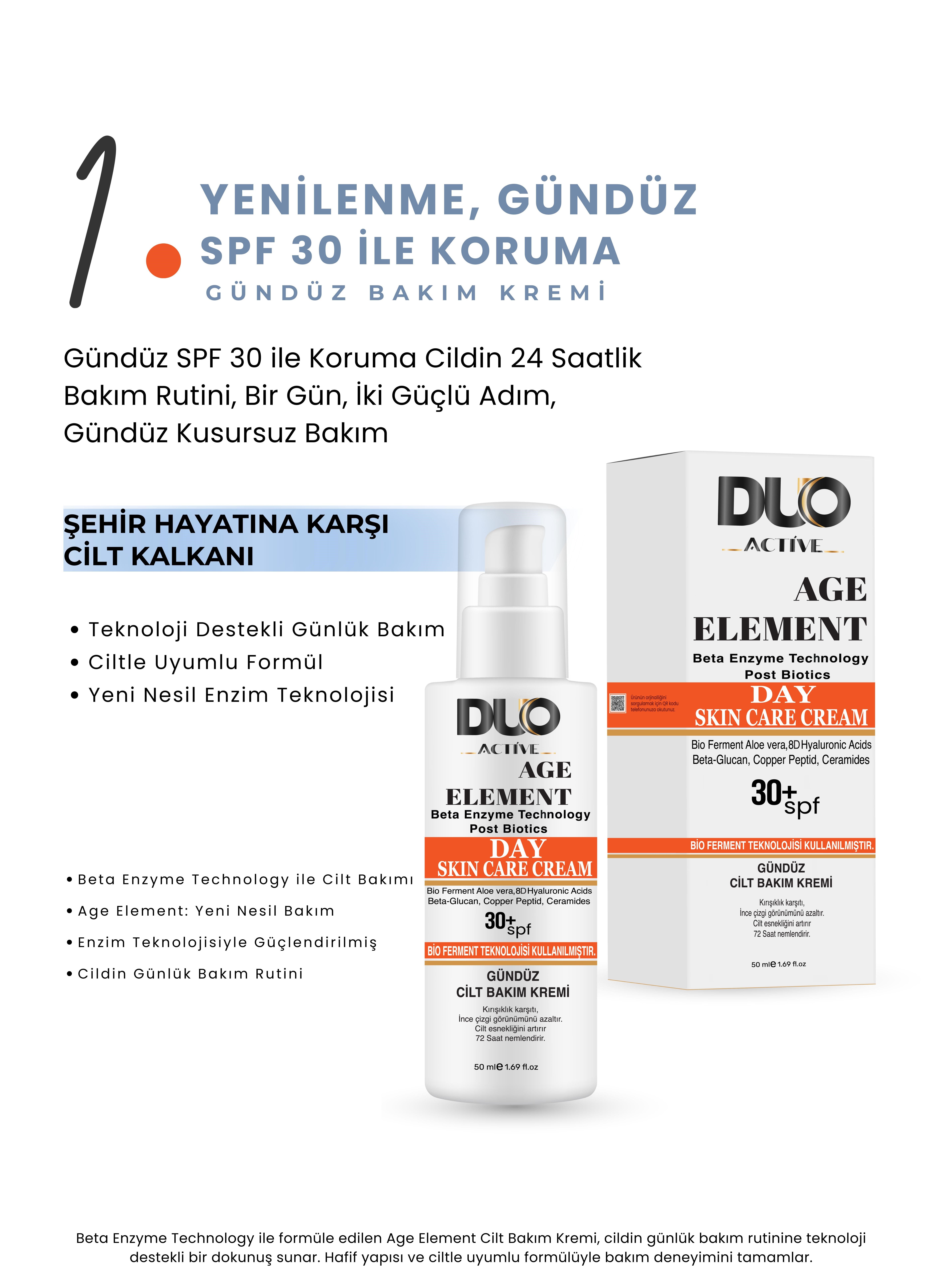 Age Element Yaş Uzmanı Cilt Bakım Kremi Gündüz