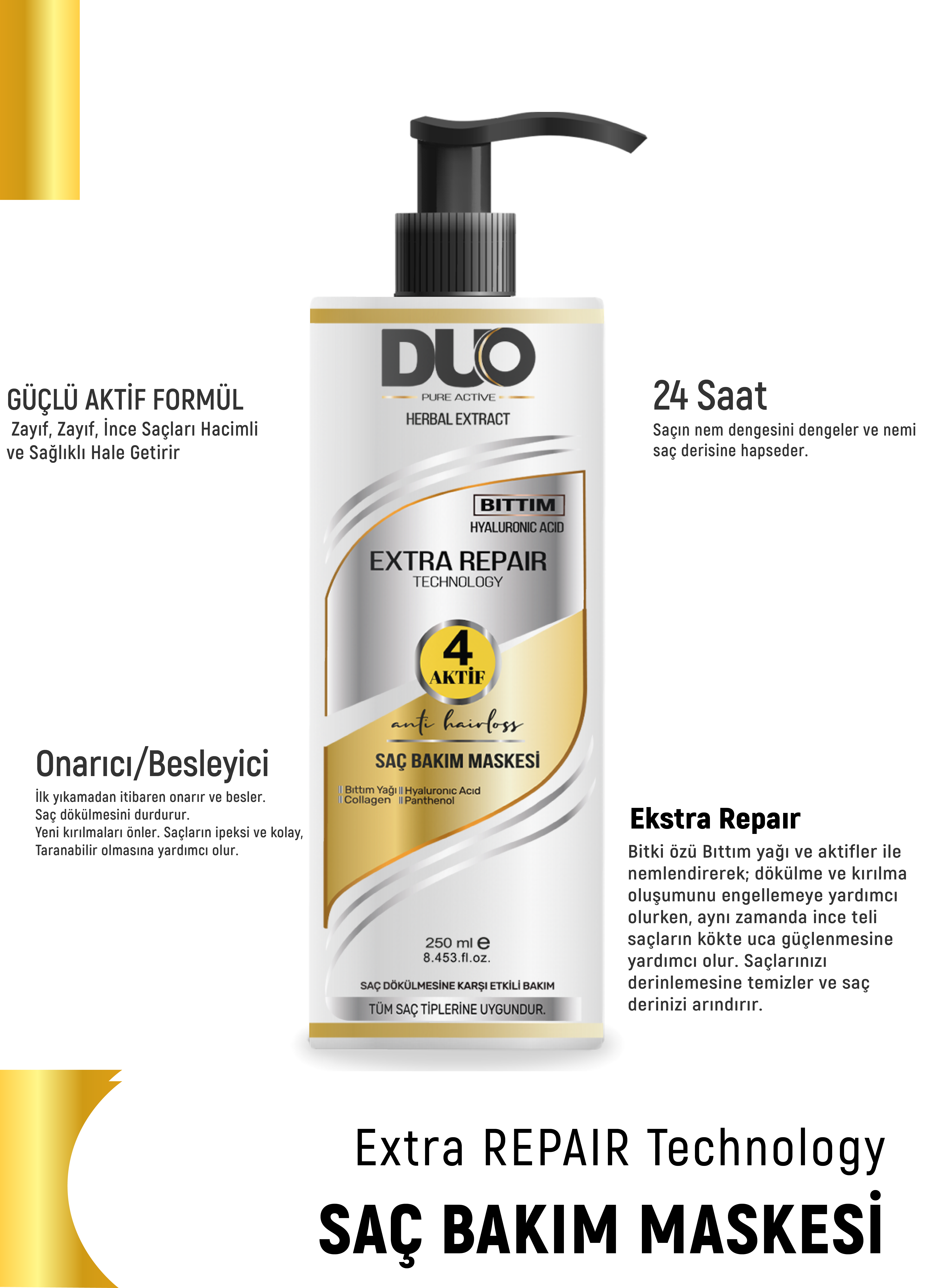 Extra Repair Onarıcı/Besleyici Saç Maskesi