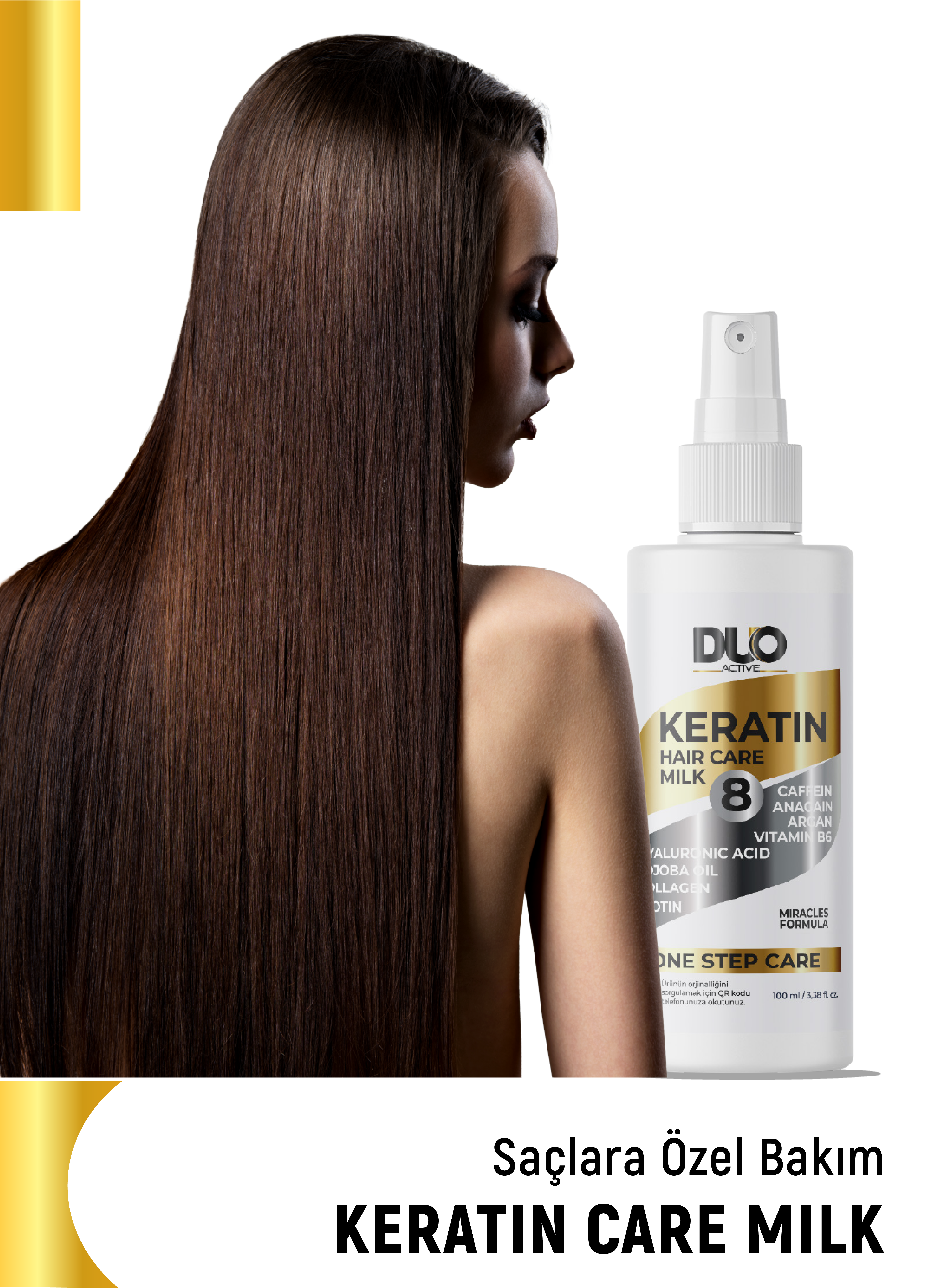 Keratin Hair Care Milk Saç Bakım Sütü