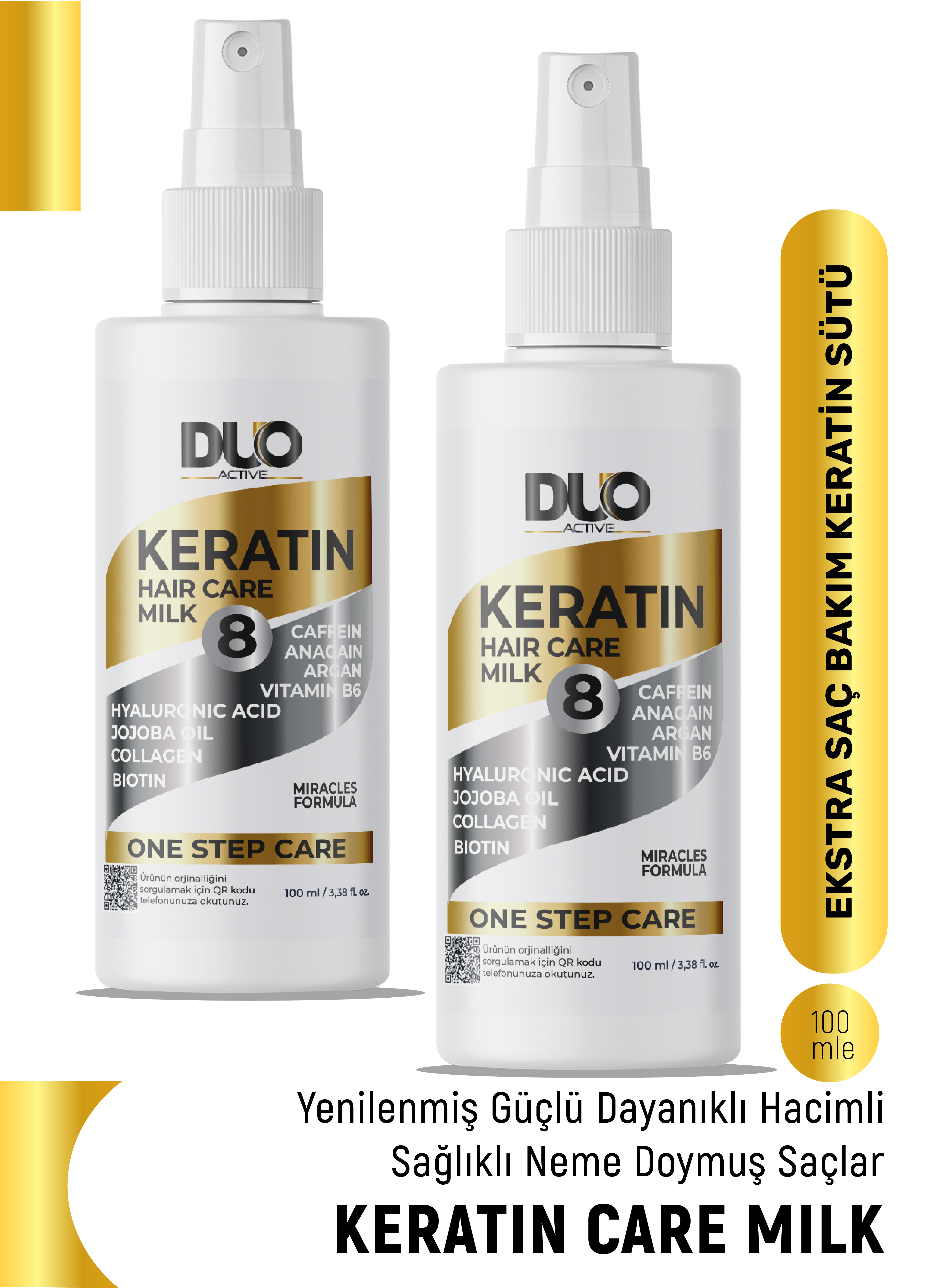 Keratin Hair Care Milk Saç Bakım Sütü