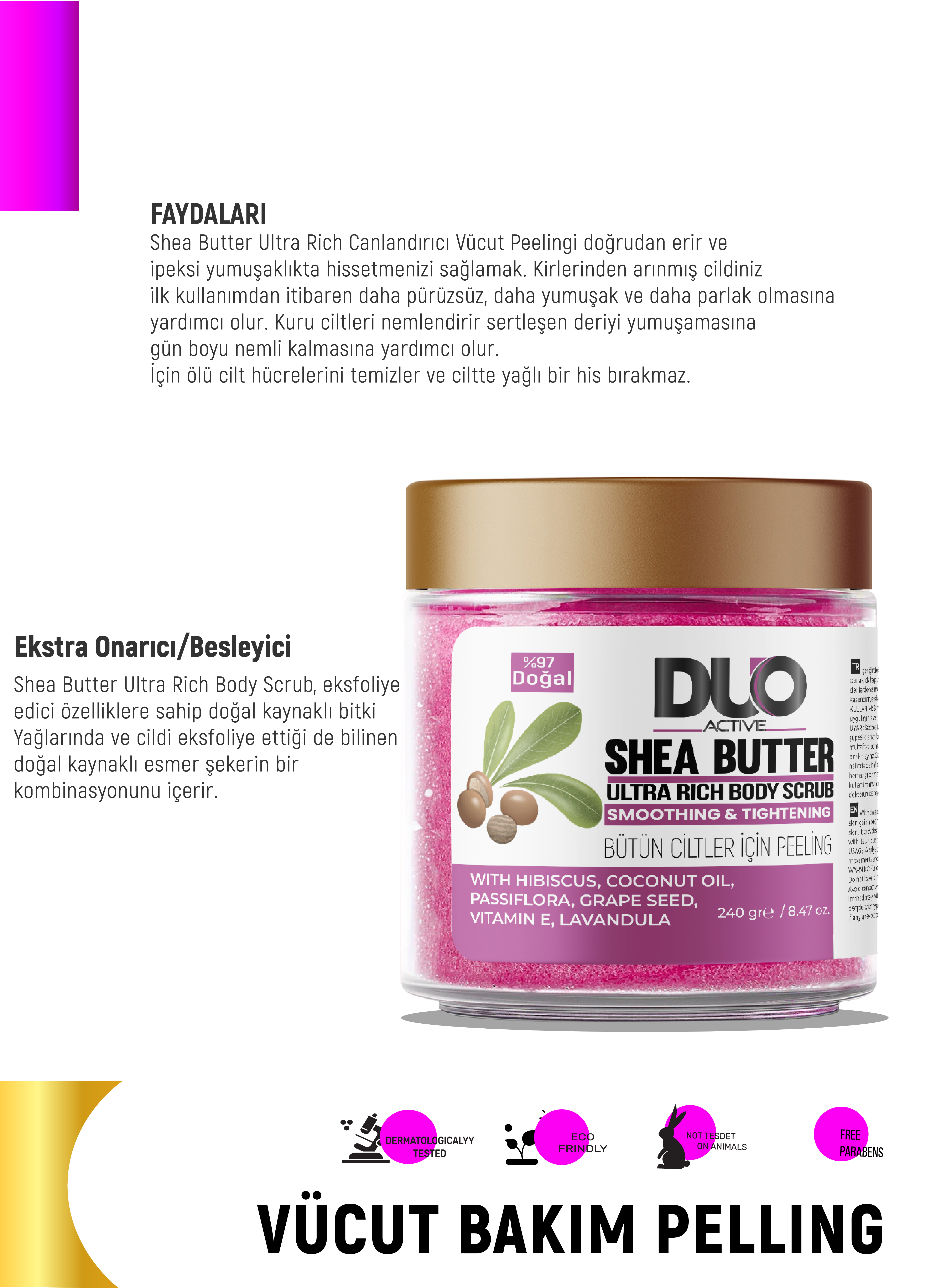 Shea Butter Ulta Rich Scrub Peeling