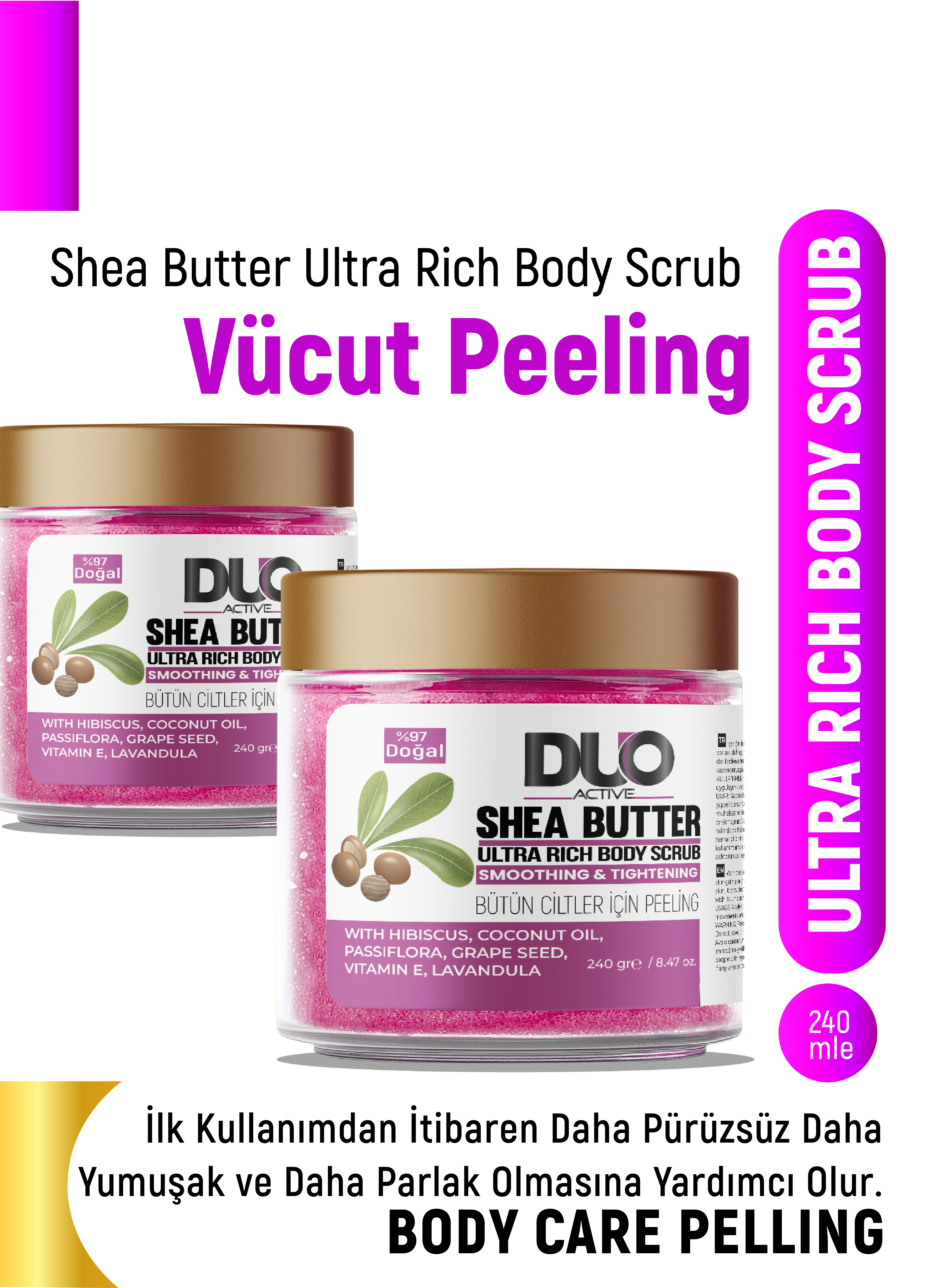 Shea Butter Ulta Rich Scrub Peeling