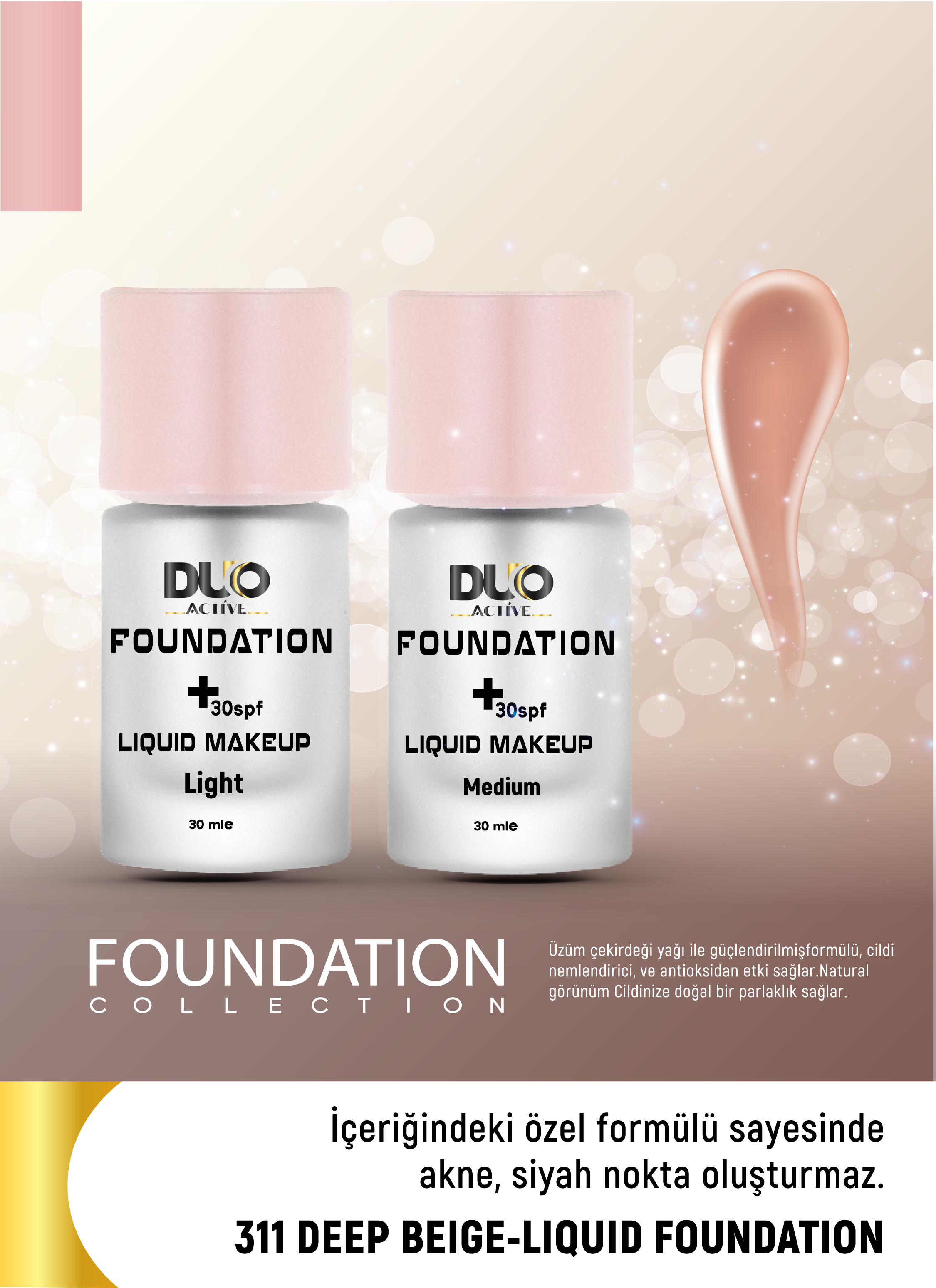 Spf 30 Ligunid Makeup Foundation 