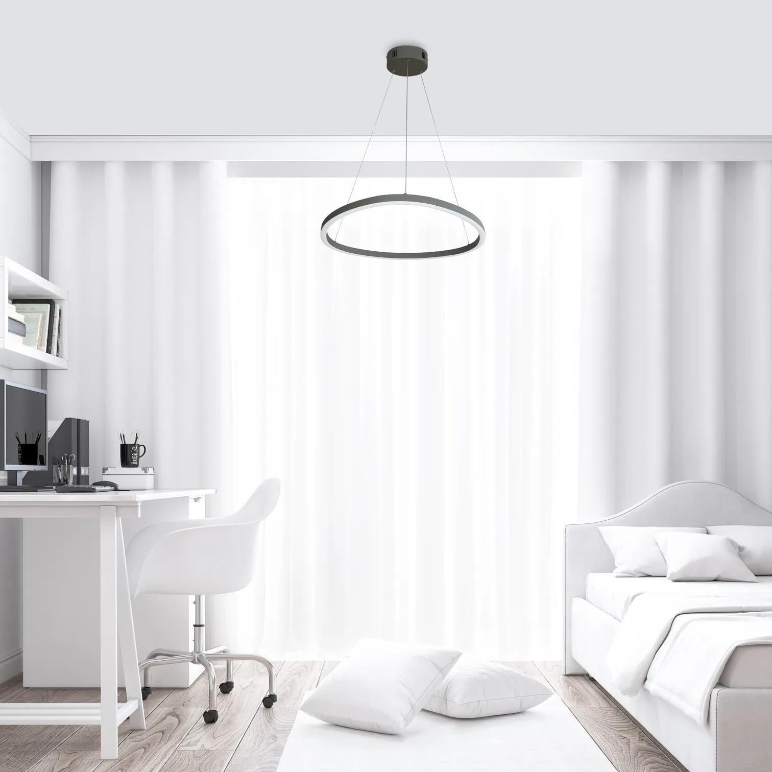 Oval Çember D Sarkıt Avize